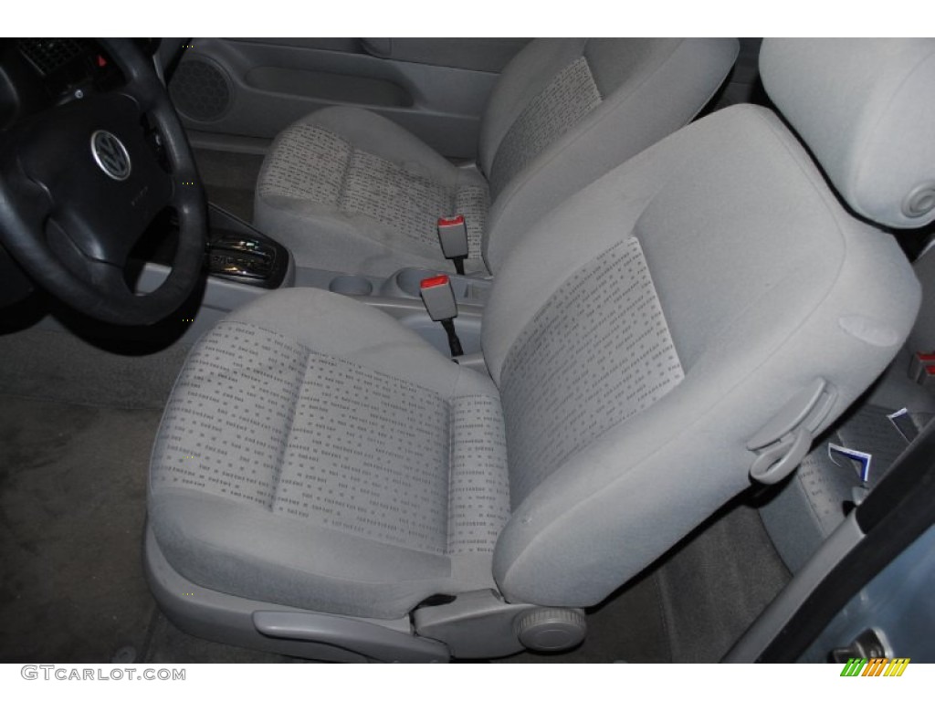 2003 Volkswagen Golf GL 2 Door Front Seat Photo #77222714