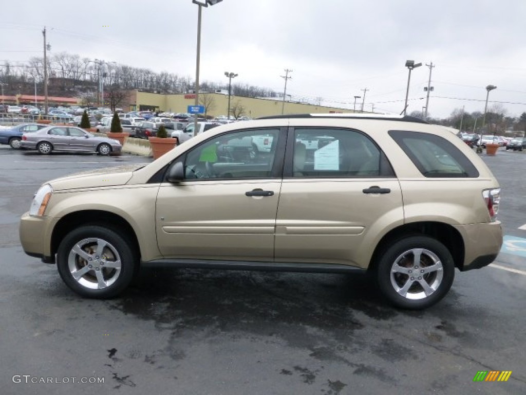 2007 Equinox LS AWD - Sandstone Metallic / Light Cashmere photo #6