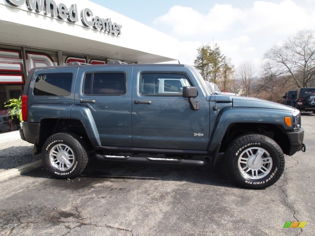 Slate Blue Metallic 2006 Hummer H3 Standard H3 Model Exterior Photo #77222948