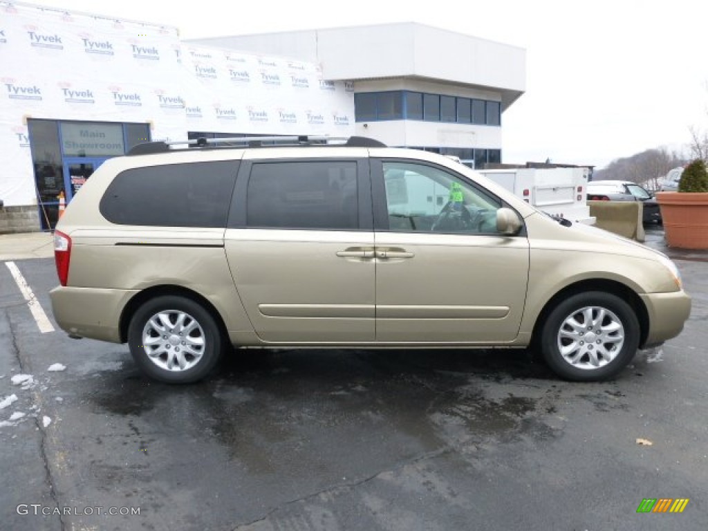 Sunset Gold 2007 Kia Sedona EX Exterior Photo #77224163