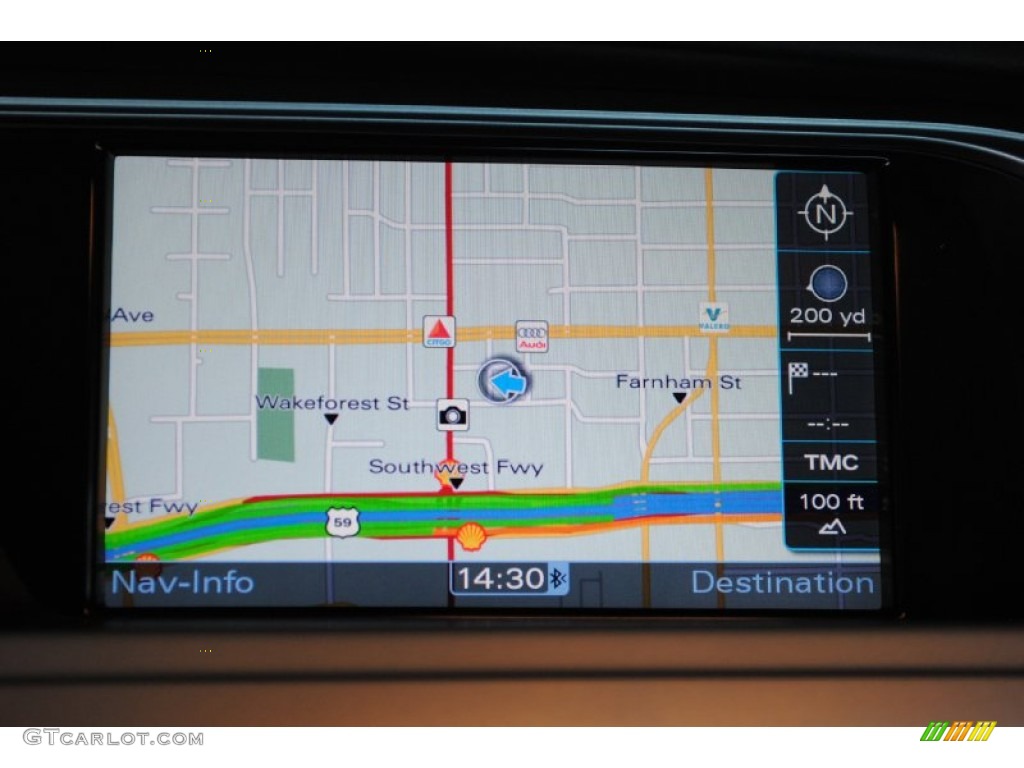 2012 Audi S4 3.0T quattro Sedan Navigation Photo #77224743