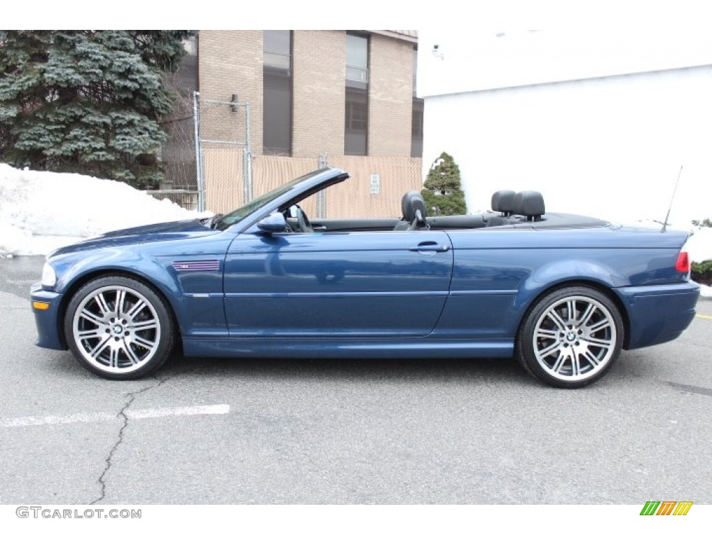 Mystic Blue Metallic 2006 BMW M3 Convertible Exterior Photo #77225345