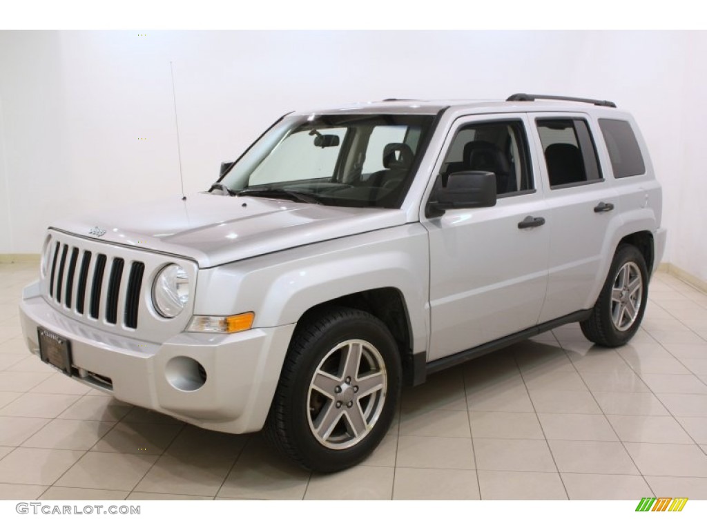 Bright Silver Metallic 2008 Jeep Patriot Sport 4x4 Exterior Photo #77225375