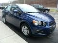 2012 Blue Topaz Metallic Chevrolet Sonic LS Sedan  photo #3