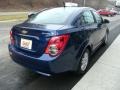2012 Blue Topaz Metallic Chevrolet Sonic LS Sedan  photo #4