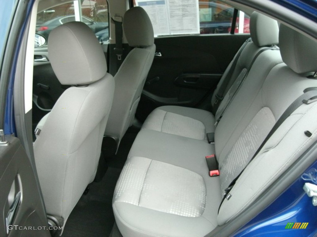 2012 Chevrolet Sonic LS Sedan Rear Seat Photos