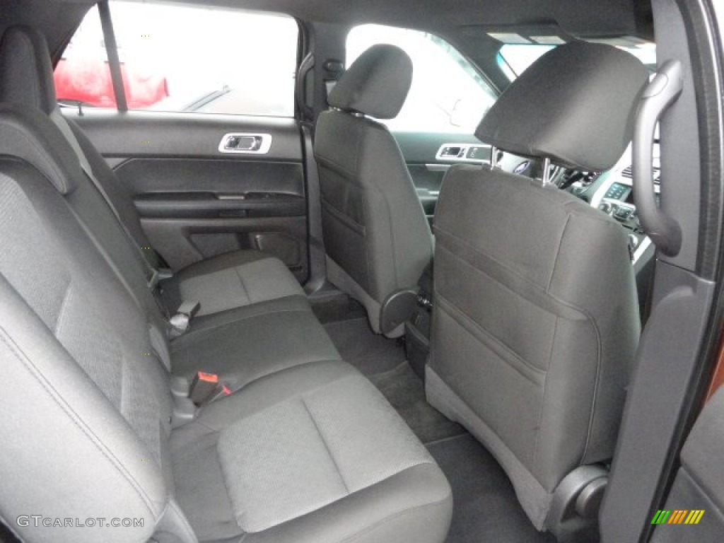 Charcoal Black Interior 2011 Ford Explorer XLT Photo #77226761