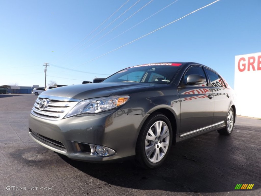 2011 Avalon  - Cypress Green Pearl / Light Gray photo #3