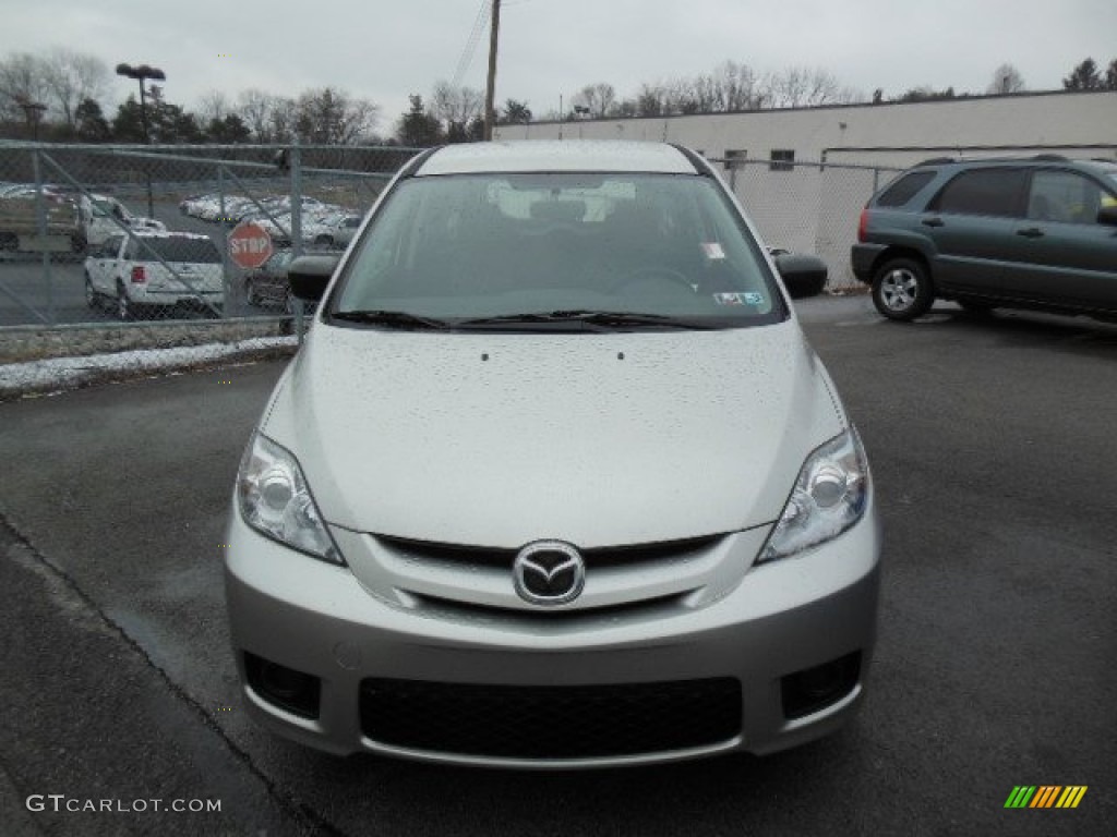 2006 MAZDA5 Sport - Platinum Silver Metallic / Black photo #2
