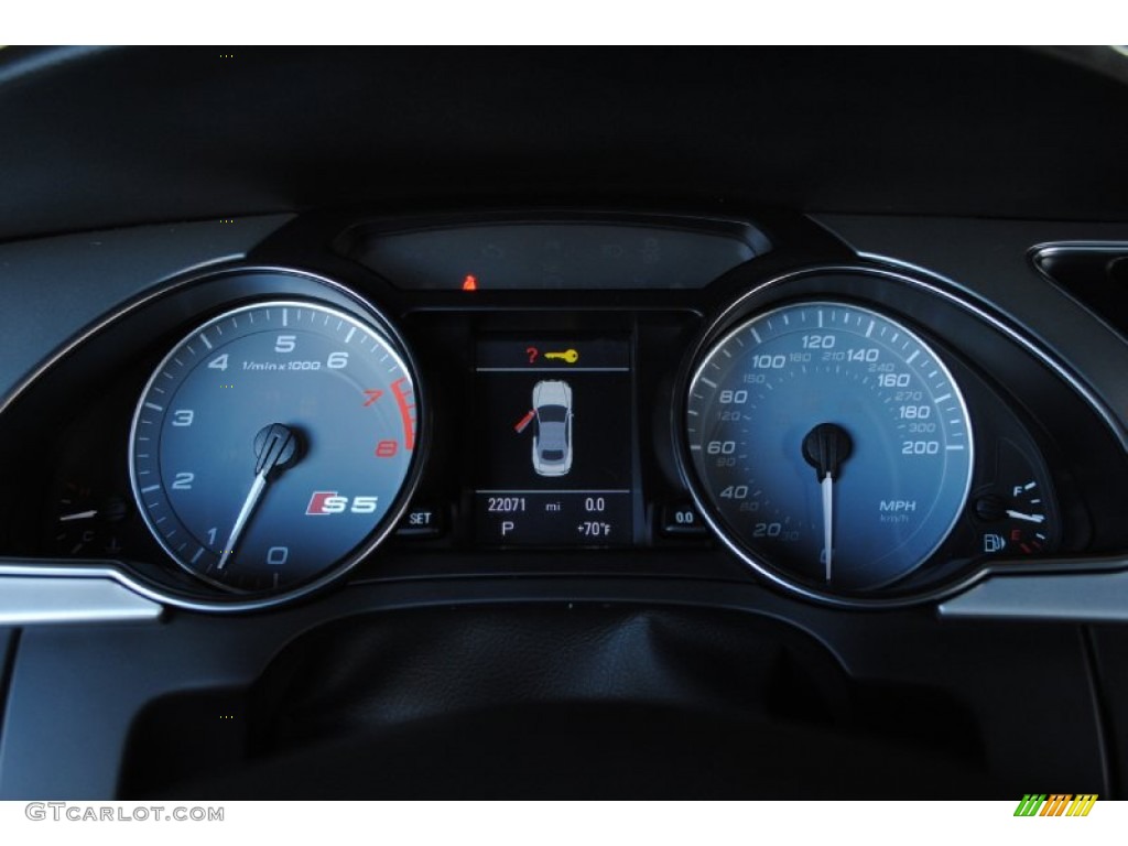 2011 Audi S5 3.0 TFSI quattro Cabriolet Gauges Photo #77227364