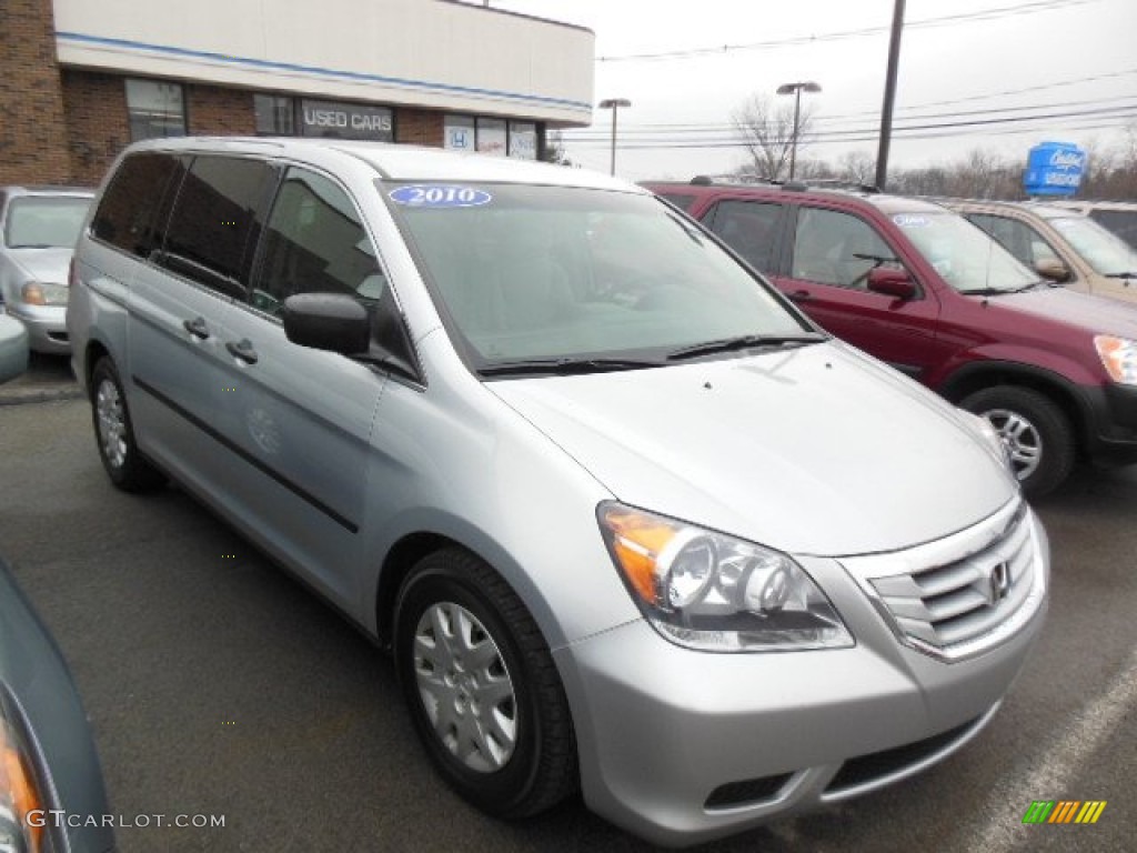 Alabaster Silver Metallic 2010 Honda Odyssey LX Exterior Photo #77227631