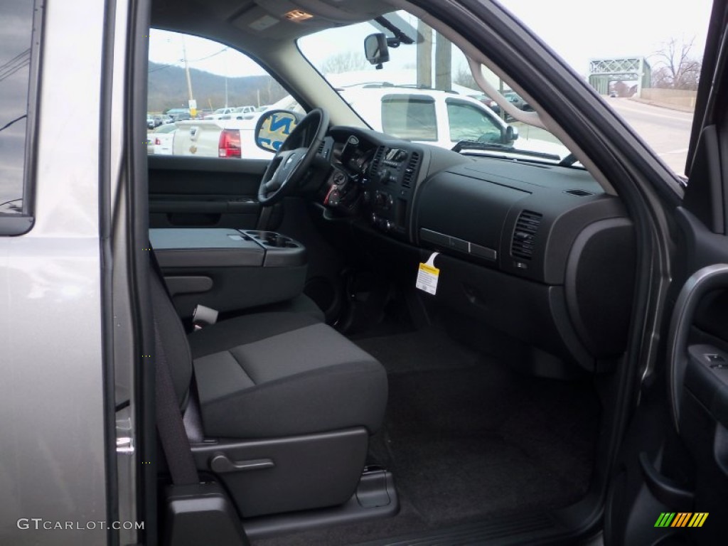 2013 Silverado 1500 LT Extended Cab 4x4 - Graystone Metallic / Ebony photo #19