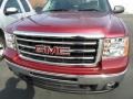 2013 Sonoma Red Metallic GMC Sierra 1500 SLE Extended Cab 4x4  photo #2