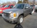 Steel Gray Metallic 2013 GMC Sierra 1500 SLE Extended Cab 4x4 Exterior