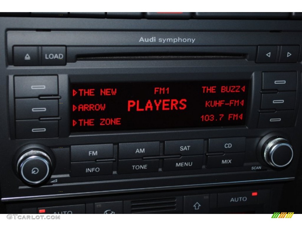 2008 Audi A4 2.0T Special Edition quattro Sedan Audio System Photos
