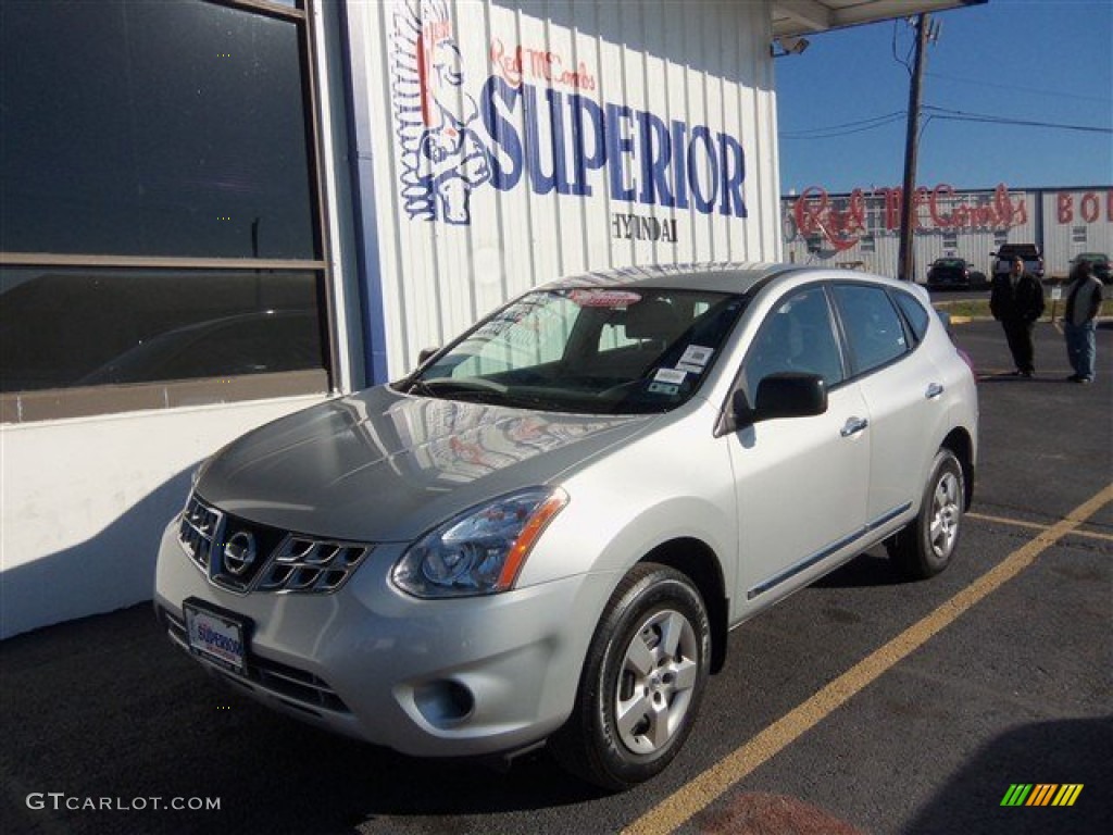 2011 Rogue S - Silver Ice Metallic / Black photo #1