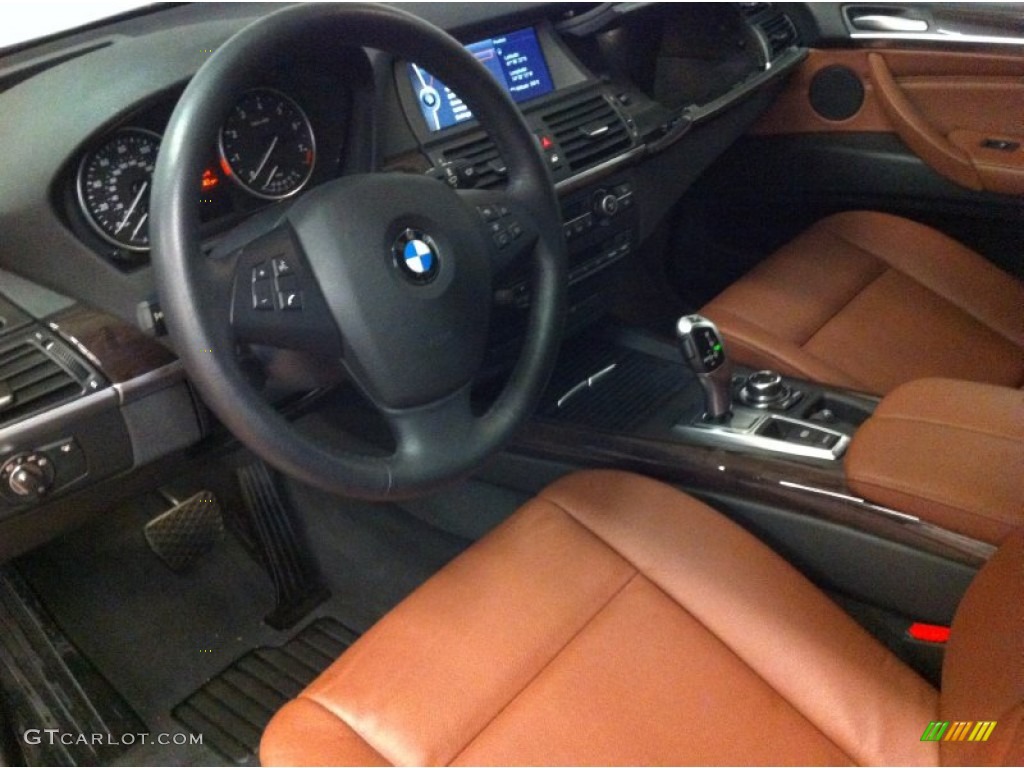 Cinnamon Brown Interior 2012 BMW X5 xDrive35i Premium Photo #77229955