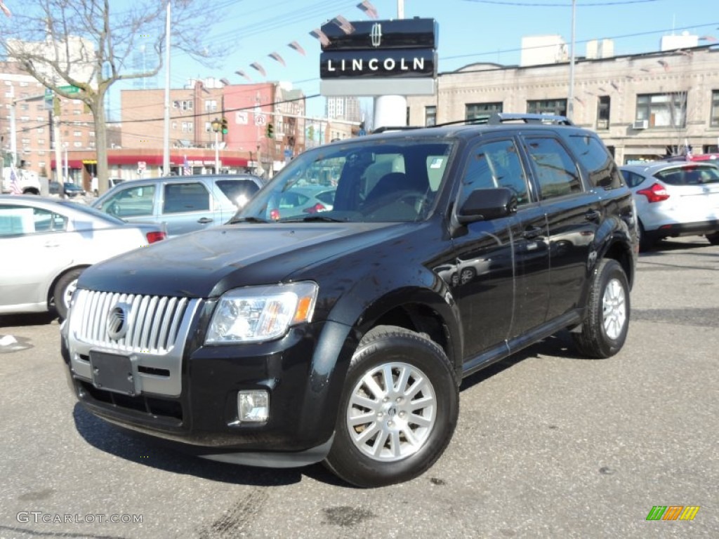 Tuxedo Black Metallic 2011 Mercury Mariner Premier V6 AWD Exterior Photo #77229968