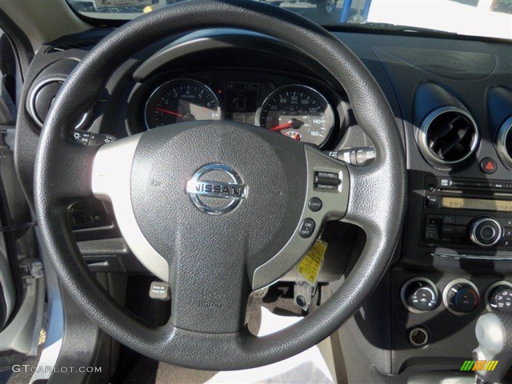 2011 Rogue S - Silver Ice Metallic / Black photo #13