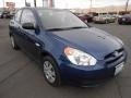 2011 Dark Sapphire Blue Hyundai Accent GL 3 Door  photo #4