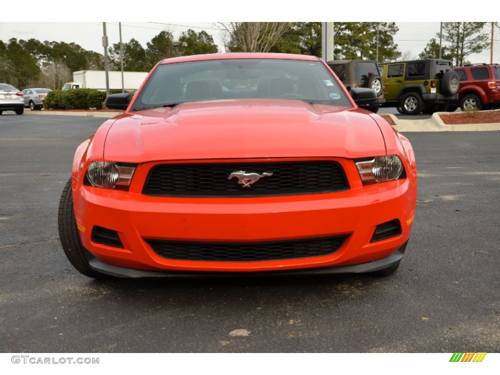 2012 Mustang V6 Premium Coupe - Race Red / Charcoal Black photo #2