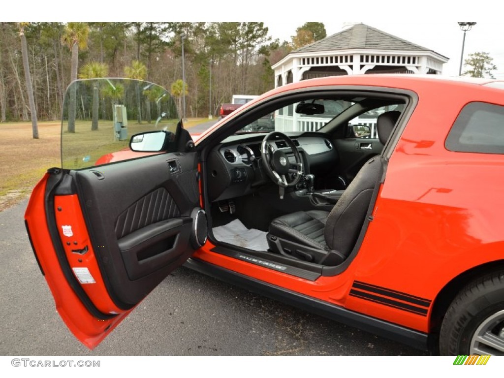 2012 Mustang V6 Premium Coupe - Race Red / Charcoal Black photo #11