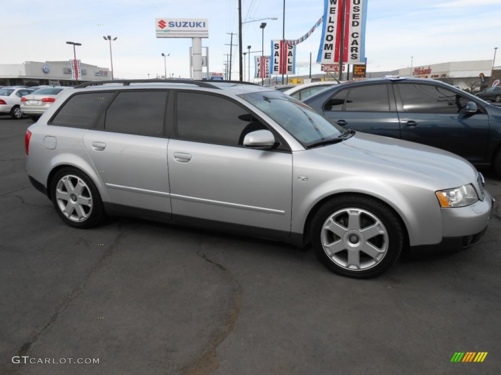 Light Silver Metallic 2004 Audi A4 1.8T quattro Avant Exterior Photo #77231684