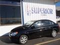 2011 Ebony Black Hyundai Accent GLS 4 Door  photo #1