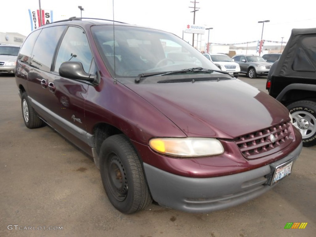 1999 Grand Voyager SE - Deep Cranberry Pearl / Silver Fern photo #4