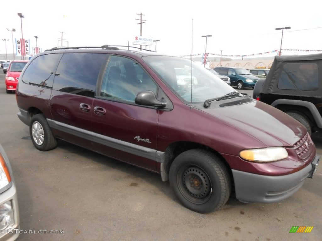 1999 Grand Voyager SE - Deep Cranberry Pearl / Silver Fern photo #6