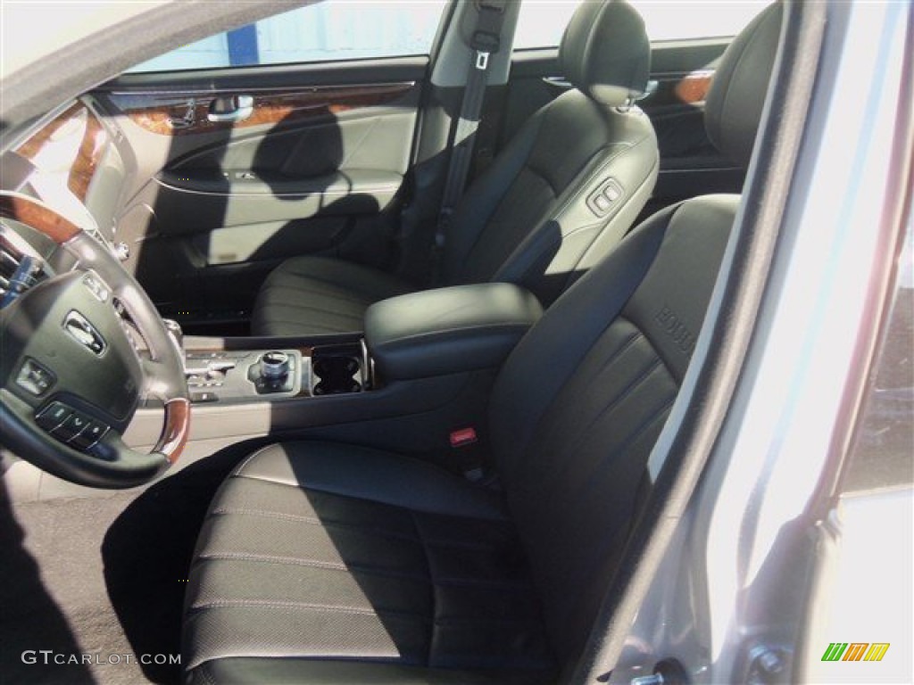 2012 Equus Signature - Platinum Metallic / Jet Black photo #11