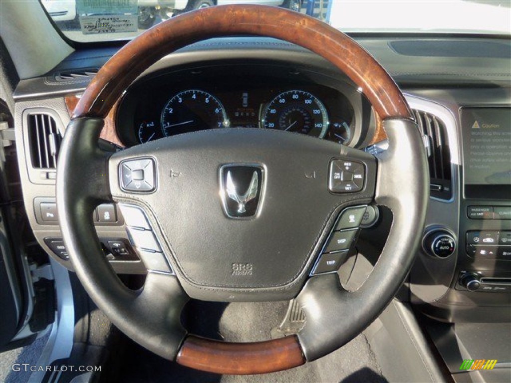 2012 Equus Signature - Platinum Metallic / Jet Black photo #15