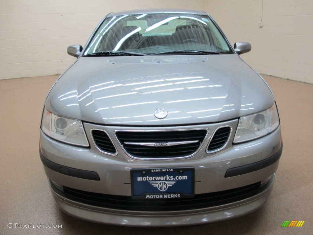 2005 9-3 Aero Sport Sedan - Smoke Beige Metallic / Slate Gray photo #2