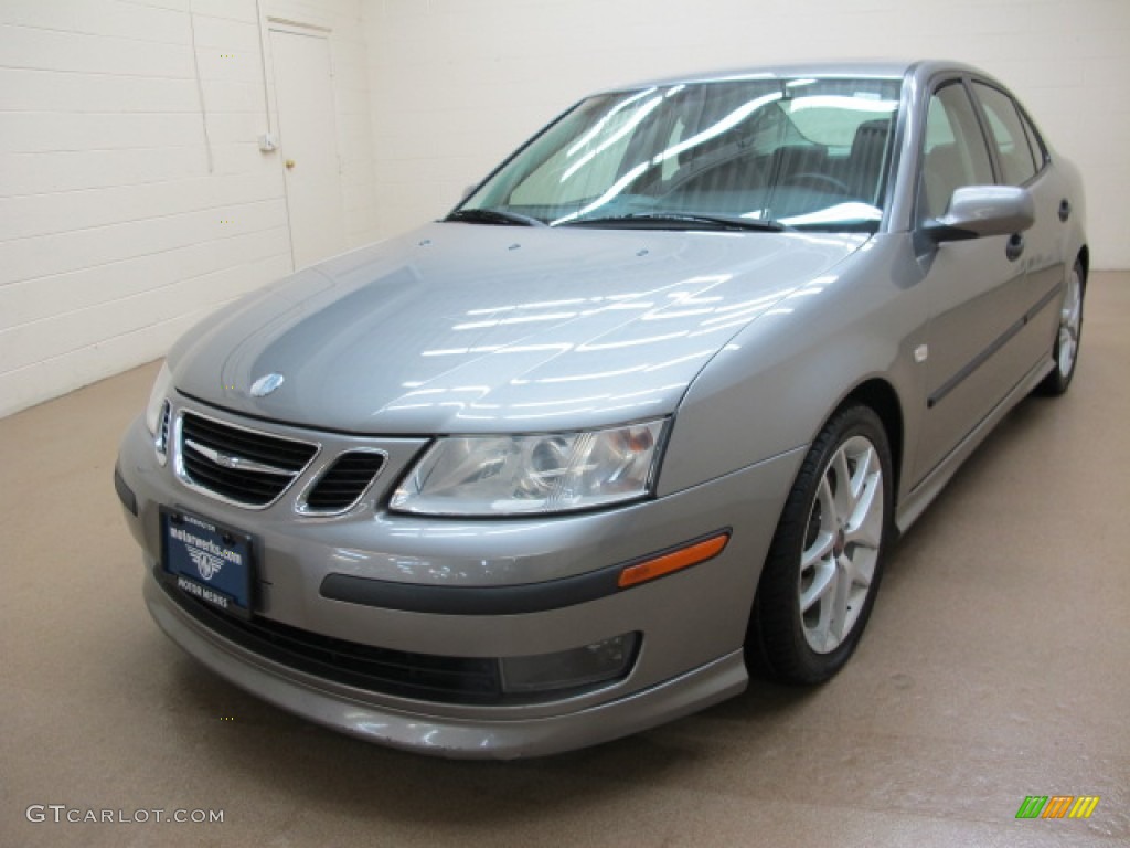 2005 9-3 Aero Sport Sedan - Smoke Beige Metallic / Slate Gray photo #3