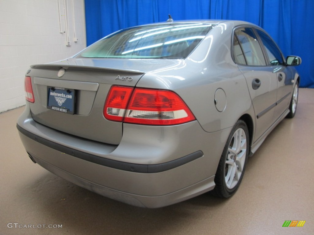 2005 9-3 Aero Sport Sedan - Smoke Beige Metallic / Slate Gray photo #7