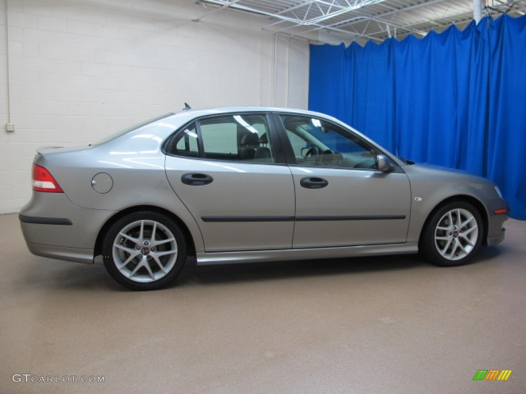 2005 9-3 Aero Sport Sedan - Smoke Beige Metallic / Slate Gray photo #8