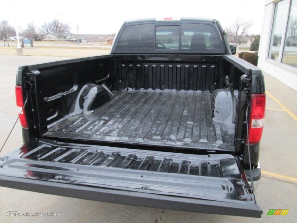 2006 F150 Lariat SuperCrew - Black / Black photo #19