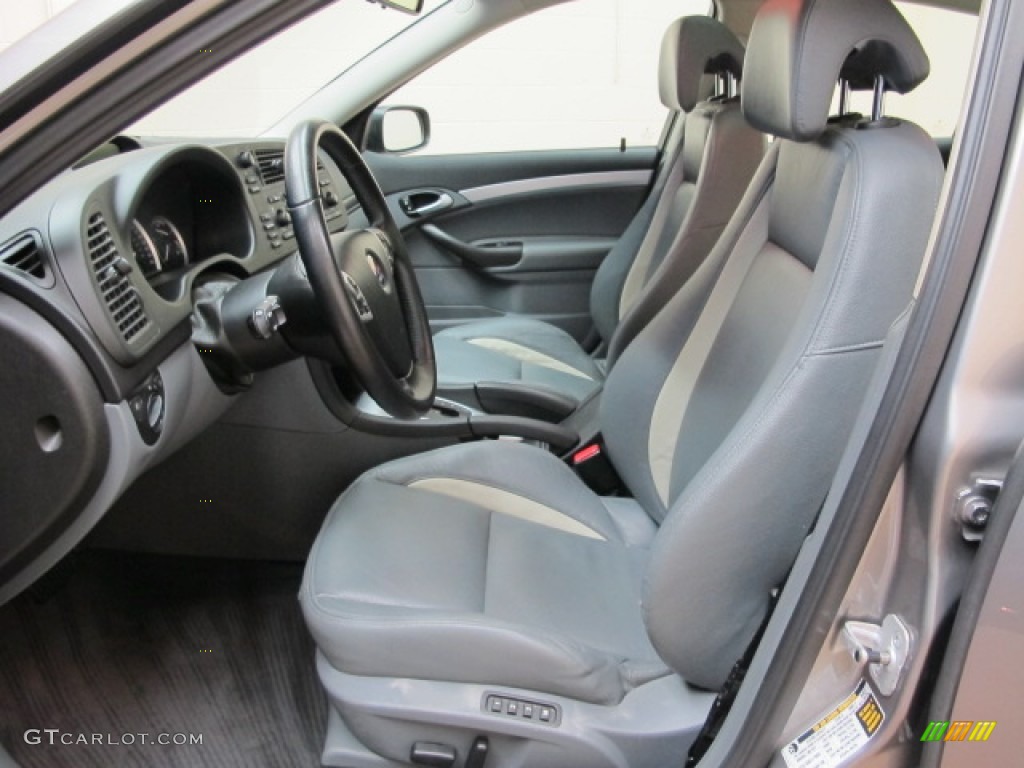 Slate Gray Interior 2005 Saab 9-3 Aero Sport Sedan Photo #77233144