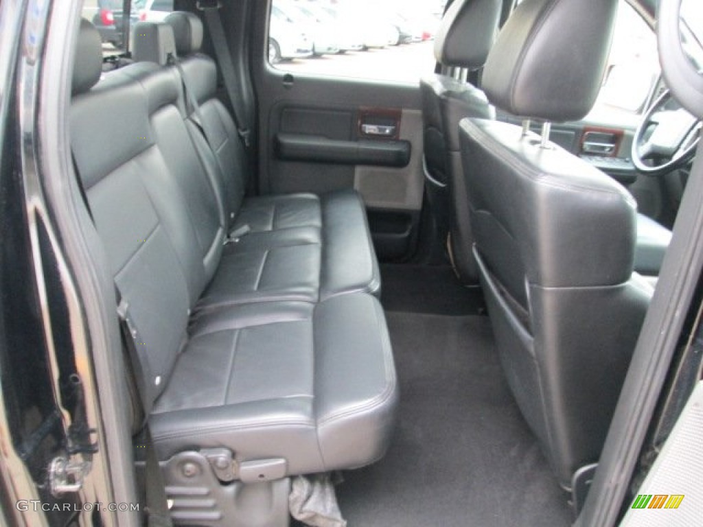 2006 Ford F150 Lariat SuperCrew Rear Seat Photo #77233313