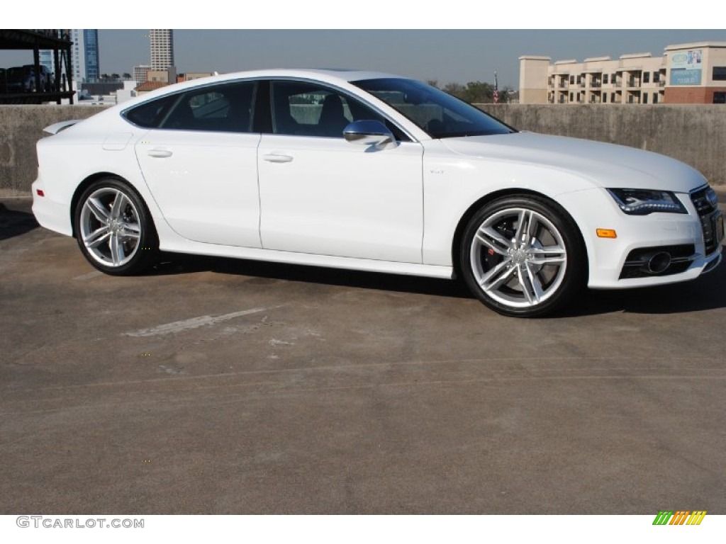 Ibis White 2013 Audi S7 4.0 TFSI quattro Exterior Photo #77233316