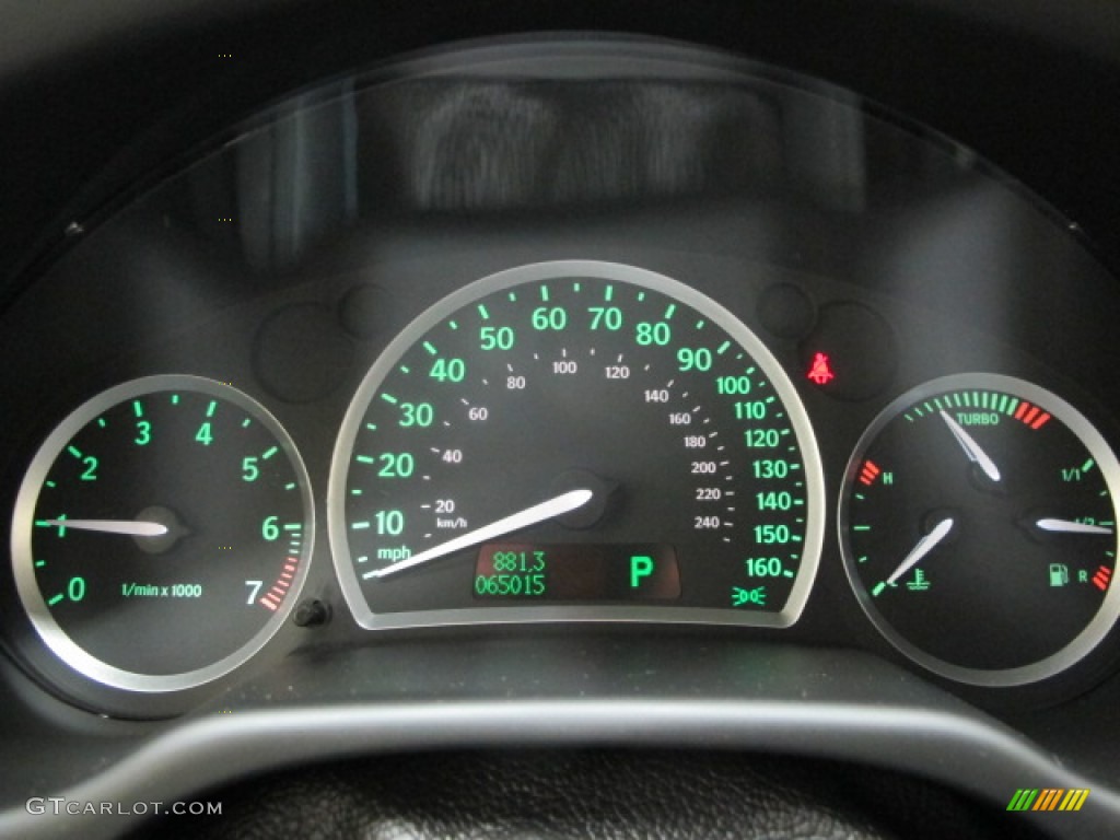2005 Saab 9-3 Aero Sport Sedan Gauges Photo #77233385