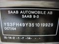 2005 Smoke Beige Metallic Saab 9-3 Aero Sport Sedan  photo #39