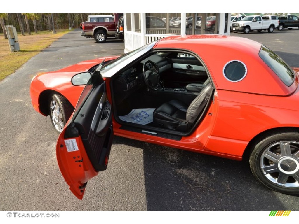 2004 Thunderbird Premium Roadster - Torch Red / Black Ink photo #11