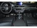 Black Valcona leather with diamond stitching Dashboard Photo for 2013 Audi S7 #77234294