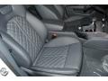 Black Valcona leather with diamond stitching Interior Photo for 2013 Audi S7 #77234409