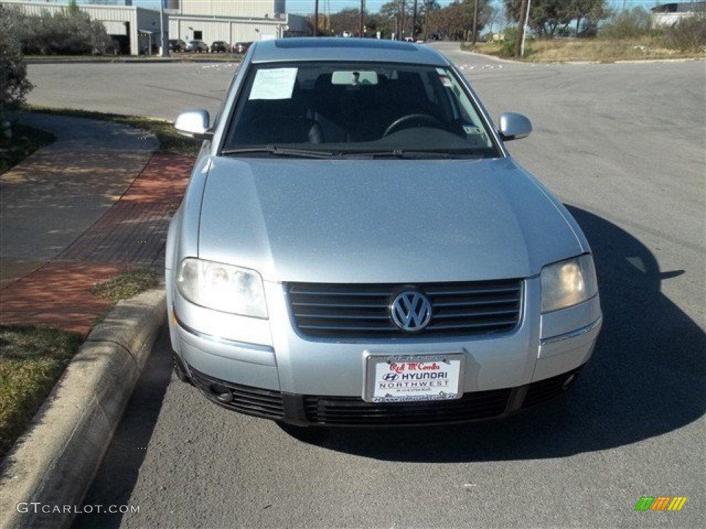 2005 Passat GLS 1.8T Sedan - Blue Silver Metallic / Anthracite photo #2