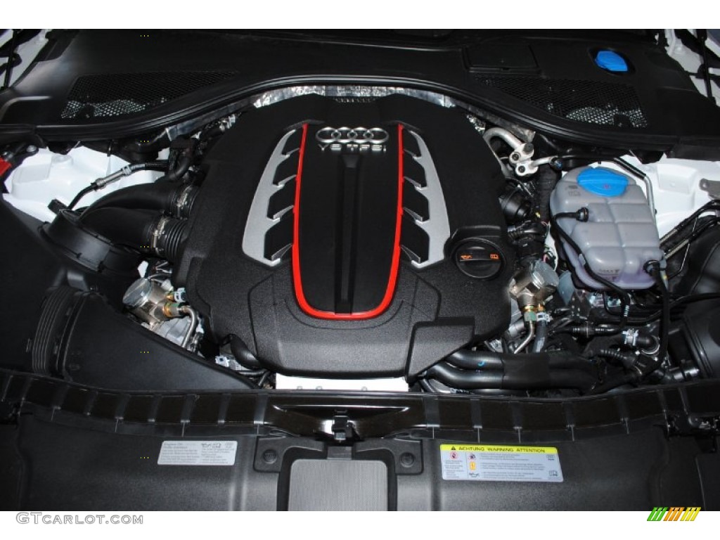 2013 Audi S7 4.0 TFSI quattro 4.0 Liter FSI Twin-Turbocharged DOHC 32-Valve VVT V8 Engine Photo #77234629