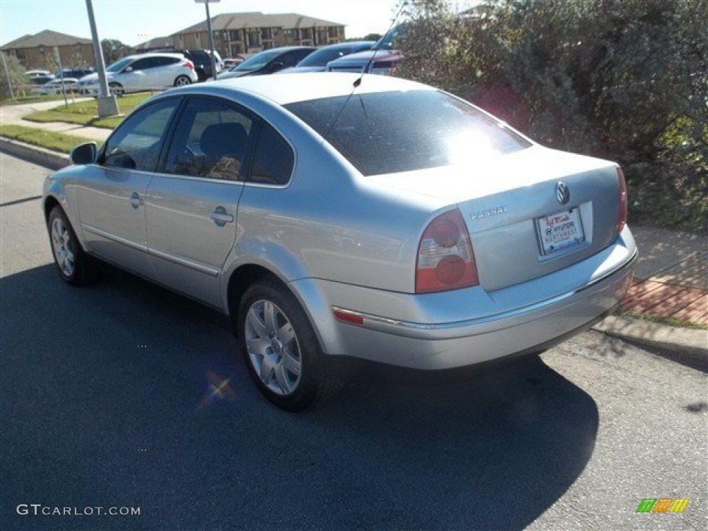 2005 Passat GLS 1.8T Sedan - Blue Silver Metallic / Anthracite photo #5