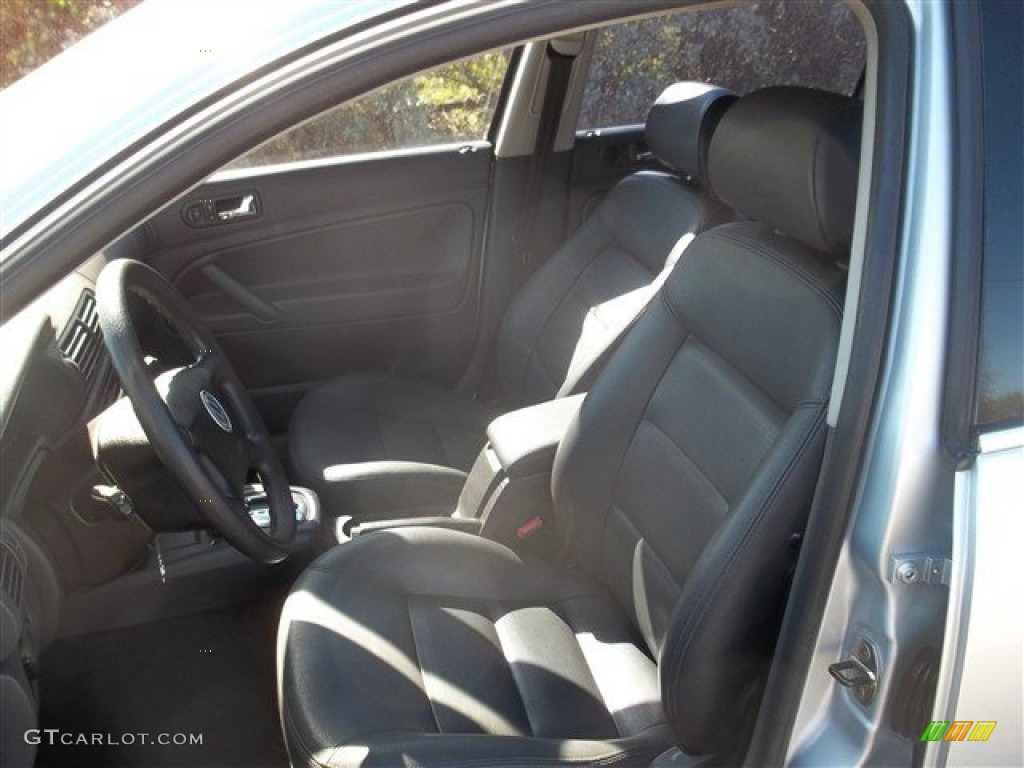 2005 Passat GLS 1.8T Sedan - Blue Silver Metallic / Anthracite photo #8