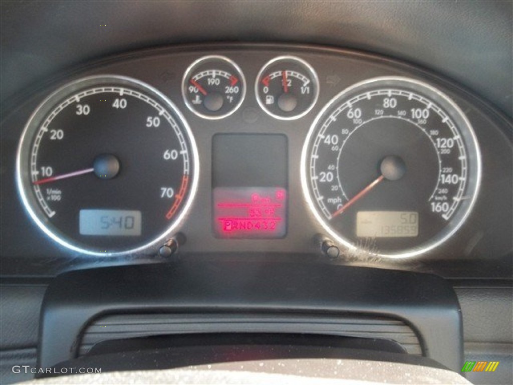 2005 Passat GLS 1.8T Sedan - Blue Silver Metallic / Anthracite photo #13